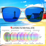 HAOLOTA Square Oversized Over Sunglasses Men SG0174L
