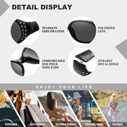 HAOLOTA Rhinestone Surround Sunglasses Women SG0008