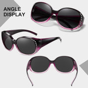 HAOLOTA Rhinestone Fit Over Sunglasses Women SG0108