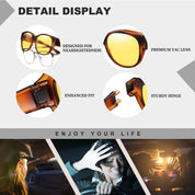 HAOLOTA Night Driving Glasses Over Glasses Women NV0179