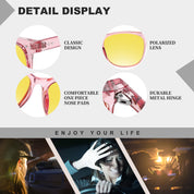 HAOLOTA Anti Glare Night Driving Glasses Women NV8081