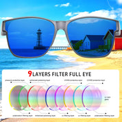 HAOLOTA Square Oversized Over Sunglasses Men SG0174L