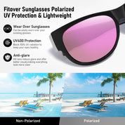 HAOLOTA Cat Eye Sunglasses Over Glasses Women SG0173