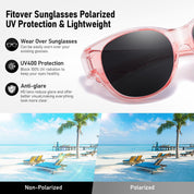HAOLOTA Cat Eye Sunglasses Over Glasses SG0179