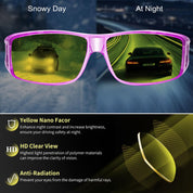 HAOLOTA Night Driving Over Glasses Men Women NV0311