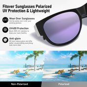 HAOLOTA Cat Eye Sunglasses Over Glasses Women SG0173