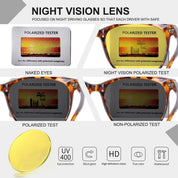 HAOLOTA Anti Glare Night Driving Glasses Women NV8081