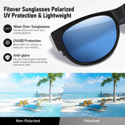HAOLOTA Cat Eye Sunglasses Over Glasses Women SG0173