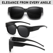 HAOLOTA 3pcs Polarized Over Sunglasses Men Women SG1824-3P
