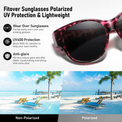 HAOLOTA Cat Eye Sunglasses Over Glasses SG0179