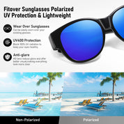 HAOLOTA Cat Eye Sunglasses Over Glasses SG0179