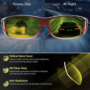 HAOLOTA Night Driving Over Glasses Men Women NV0154