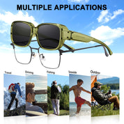 HAOLOTA Small Sunglasses Over Glasses Women SG0513