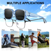 HAOLOTA Small Sunglasses Over Glasses Women SG0513