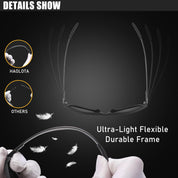 HAOLOTA Ultralight Carbon Fiber Sunglasses Men SG8001