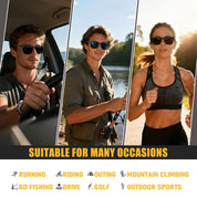 HAOLOTA Ultralight Carbon Fiber Sunglasses Men SG8001