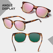 HAOLOTA 2pcs Classic Round Sunglasses Women SG8081-2P