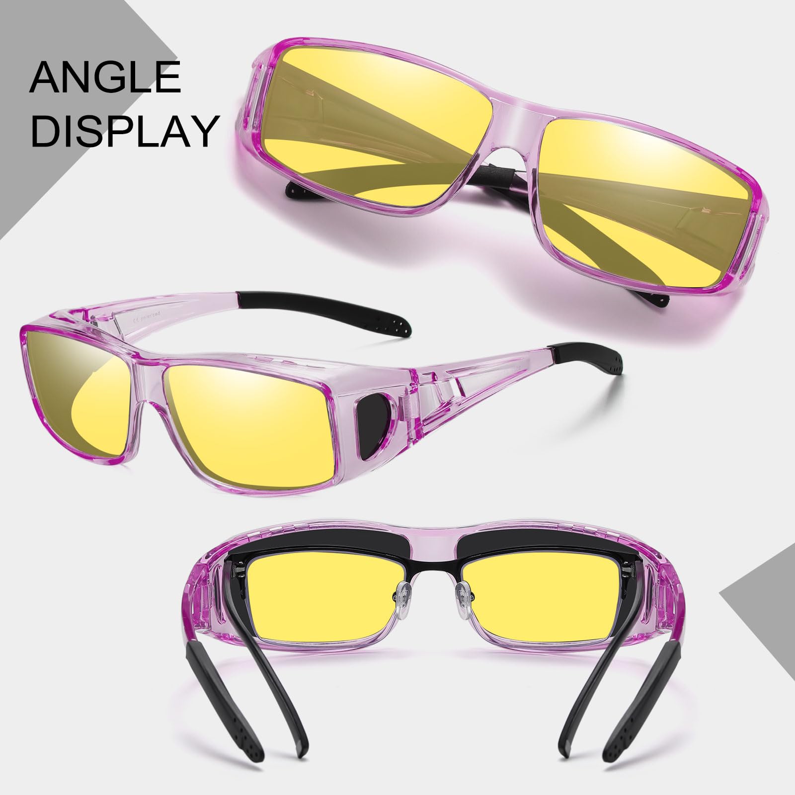 HAOLOTA Night Driving Over Glasses Men Women NV0311