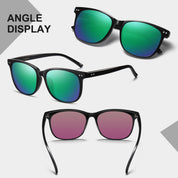 HAOLOTA 2pcs Classic Round Sunglasses Women SG8081-2P