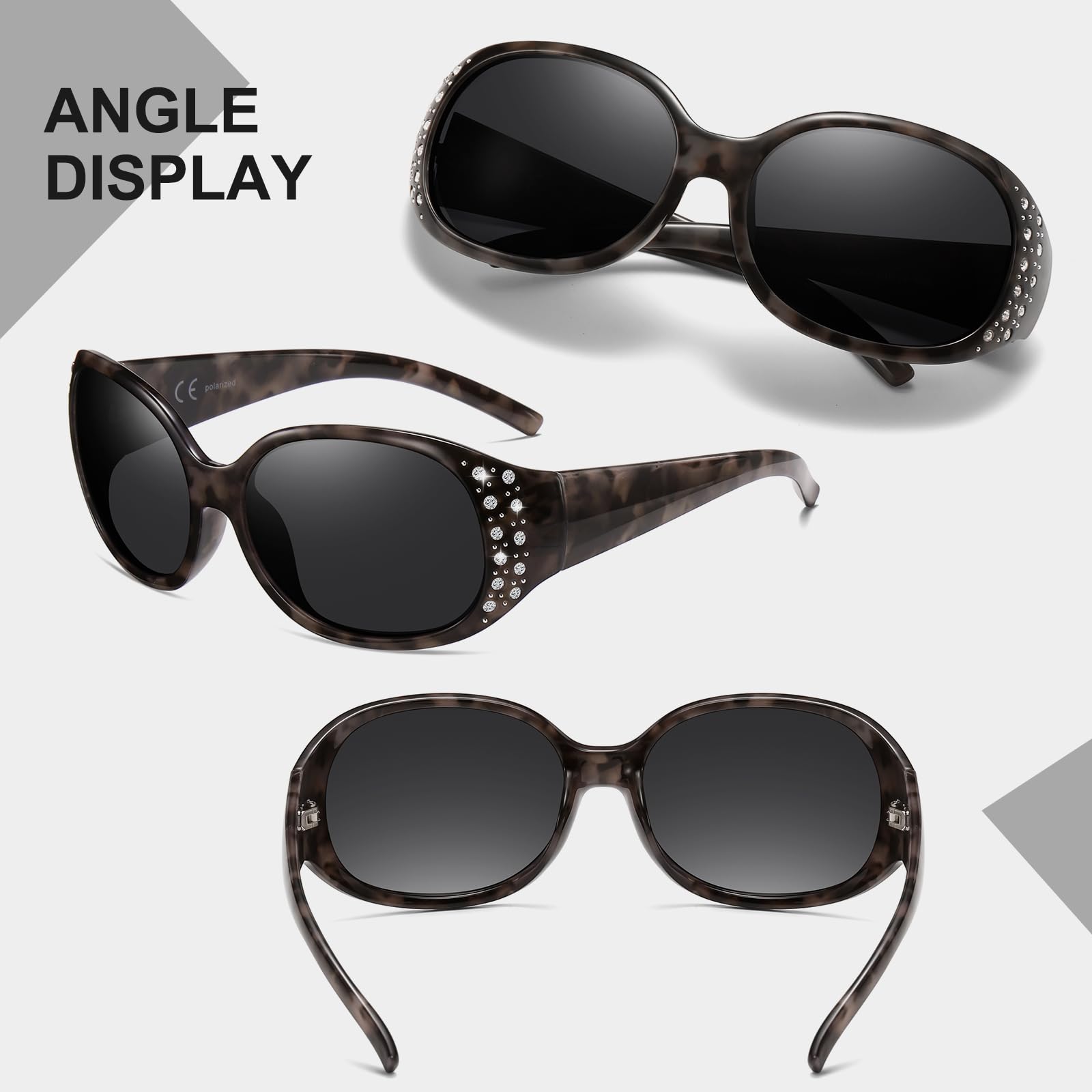 HAOLOTA Rhinestone Surround Sunglasses Women SG0008