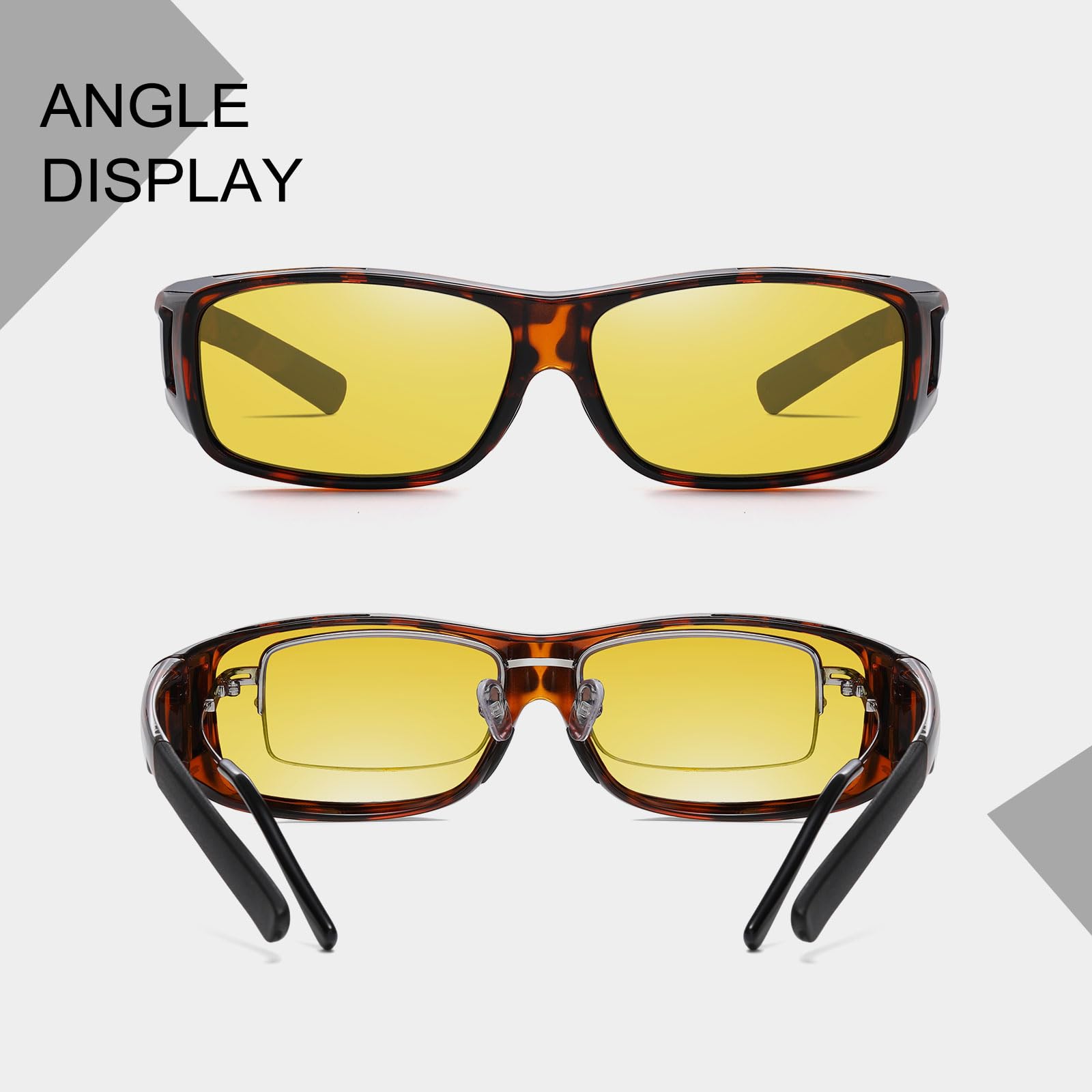 HAOLOTA Night Driving Over Glasses Men Women NV0154