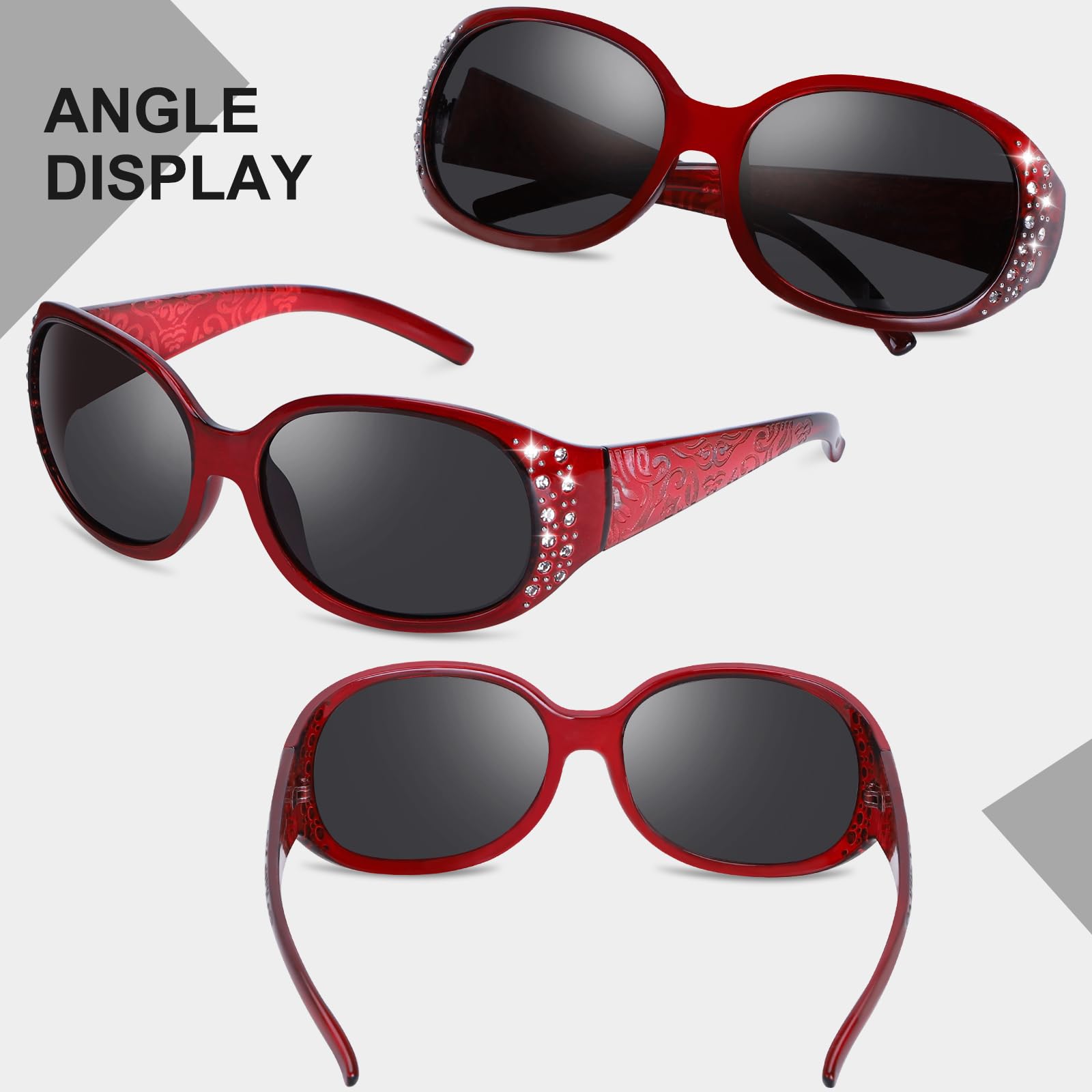 HAOLOTA Rhinestone Surround Sunglasses Women SG0008