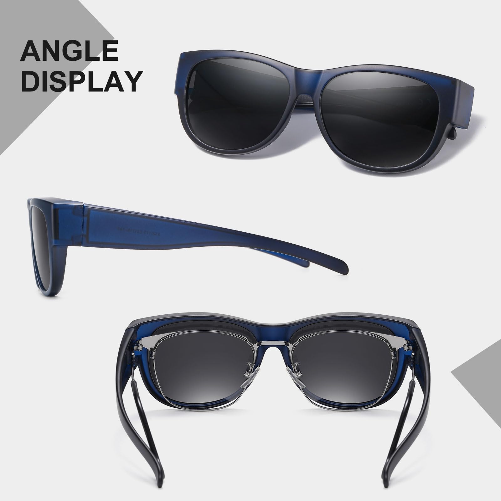 HAOLOTA Cat Eye Sunglasses Over Glasses Women SG0173