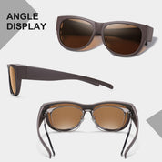 HAOLOTA Cat Eye Sunglasses Over Glasses Women SG0173