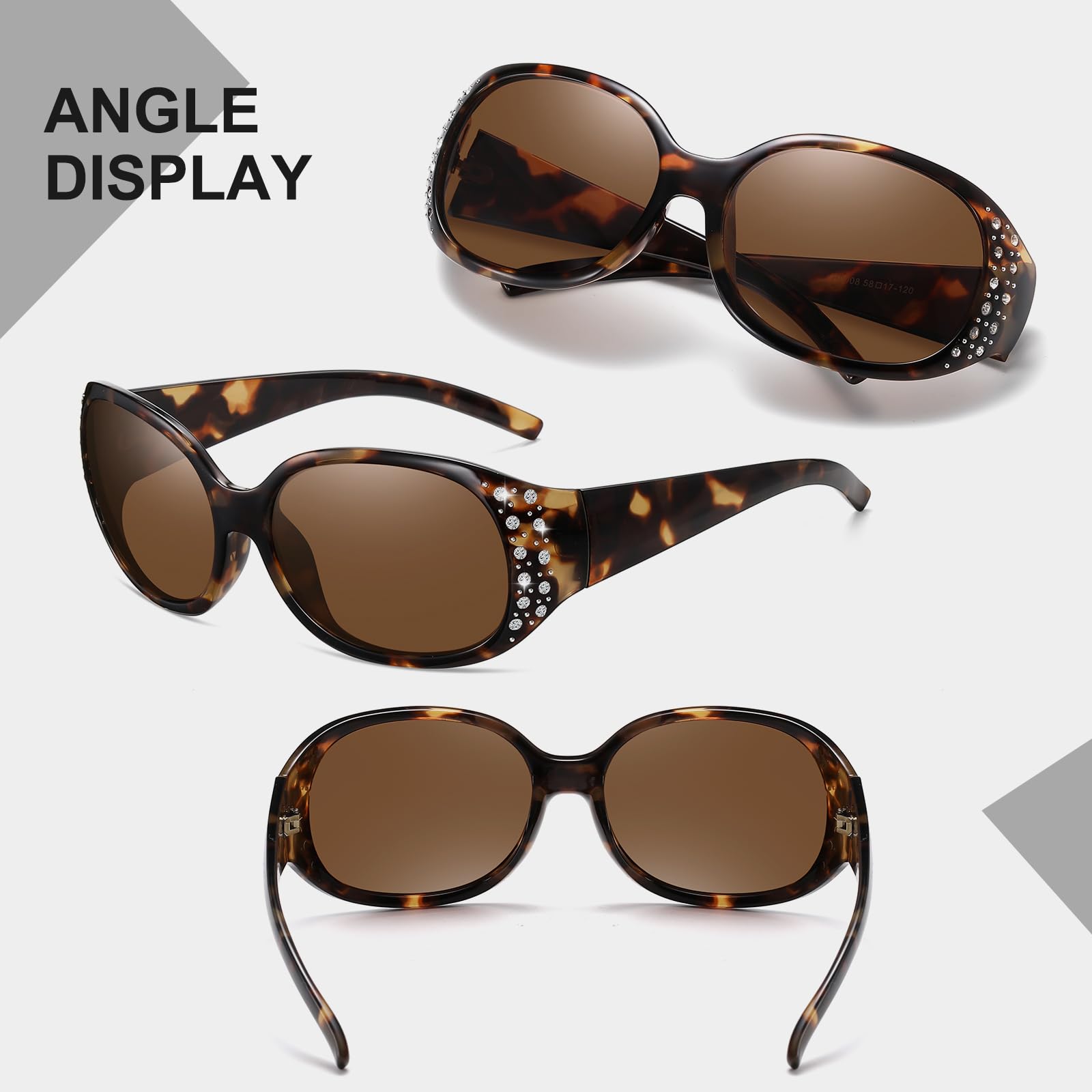 HAOLOTA Rhinestone Surround Sunglasses Women SG0008
