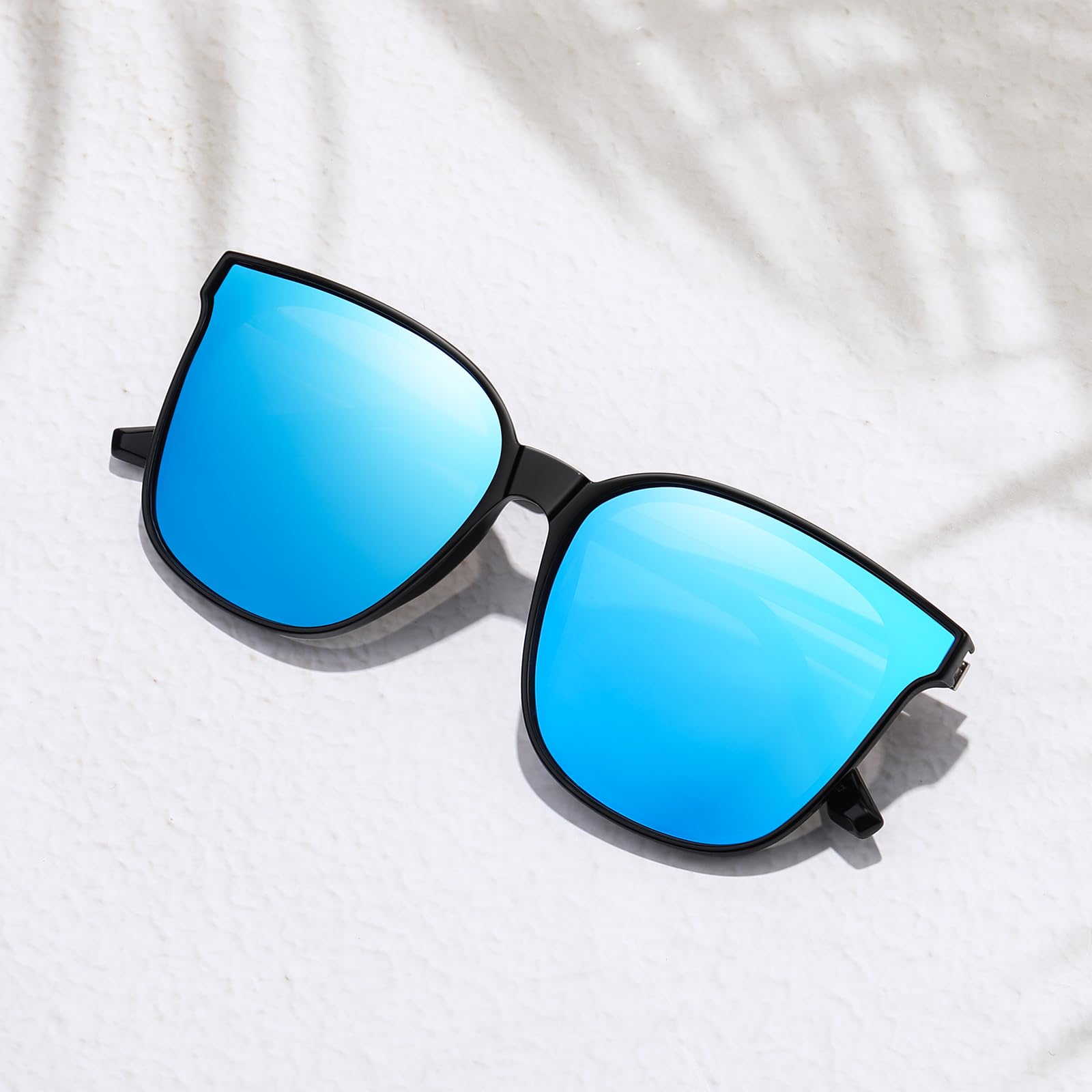 HAOLOTA Metal Frame Cat Eye Sunglasses Women SG1066