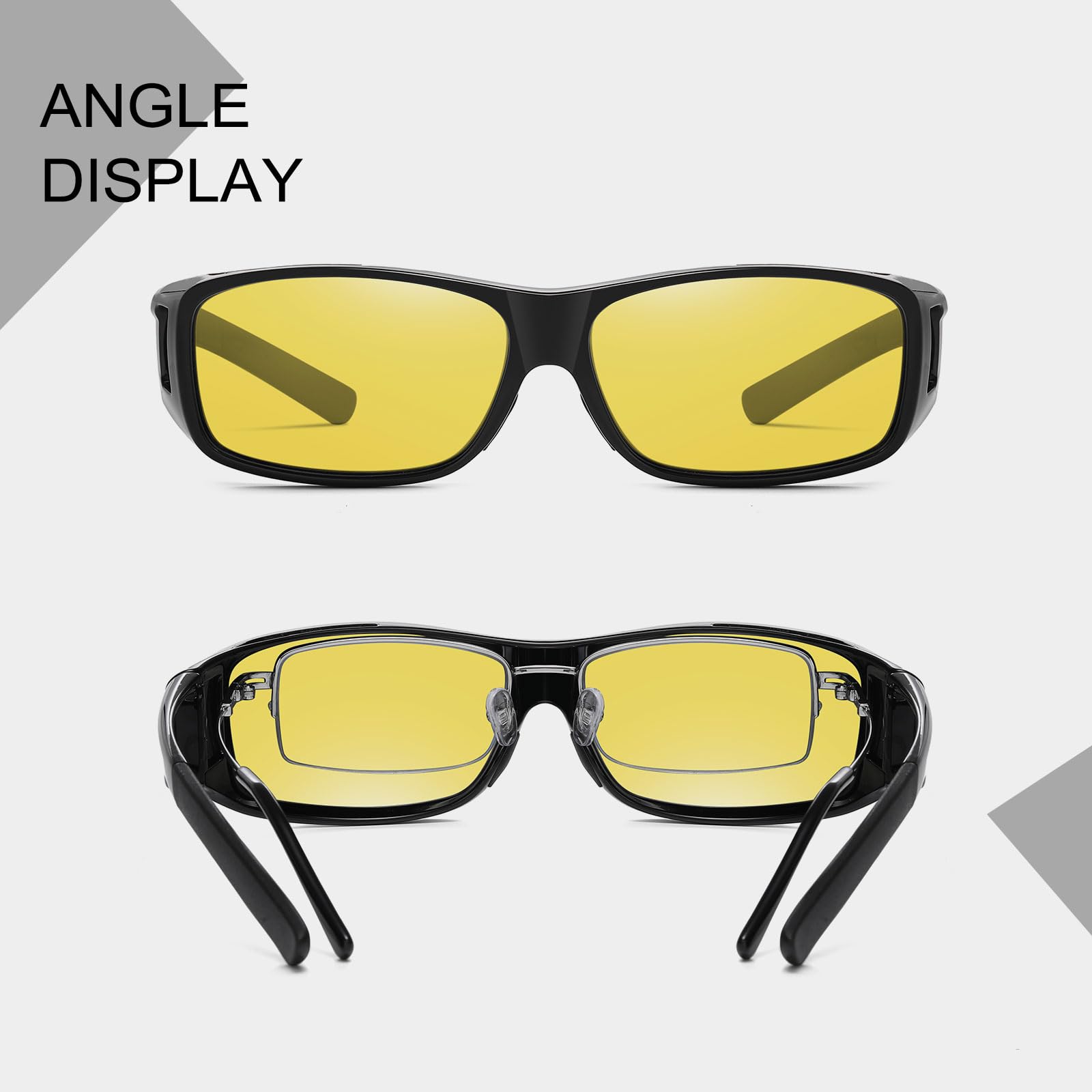HAOLOTA Night Driving Over Glasses Men Women NV0154