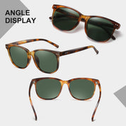 HAOLOTA 2pcs Classic Round Sunglasses Women SG8081-2P