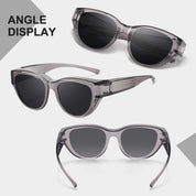 HAOLOTA Small Cat Eye Fit Over Sunglasses Women SG0171