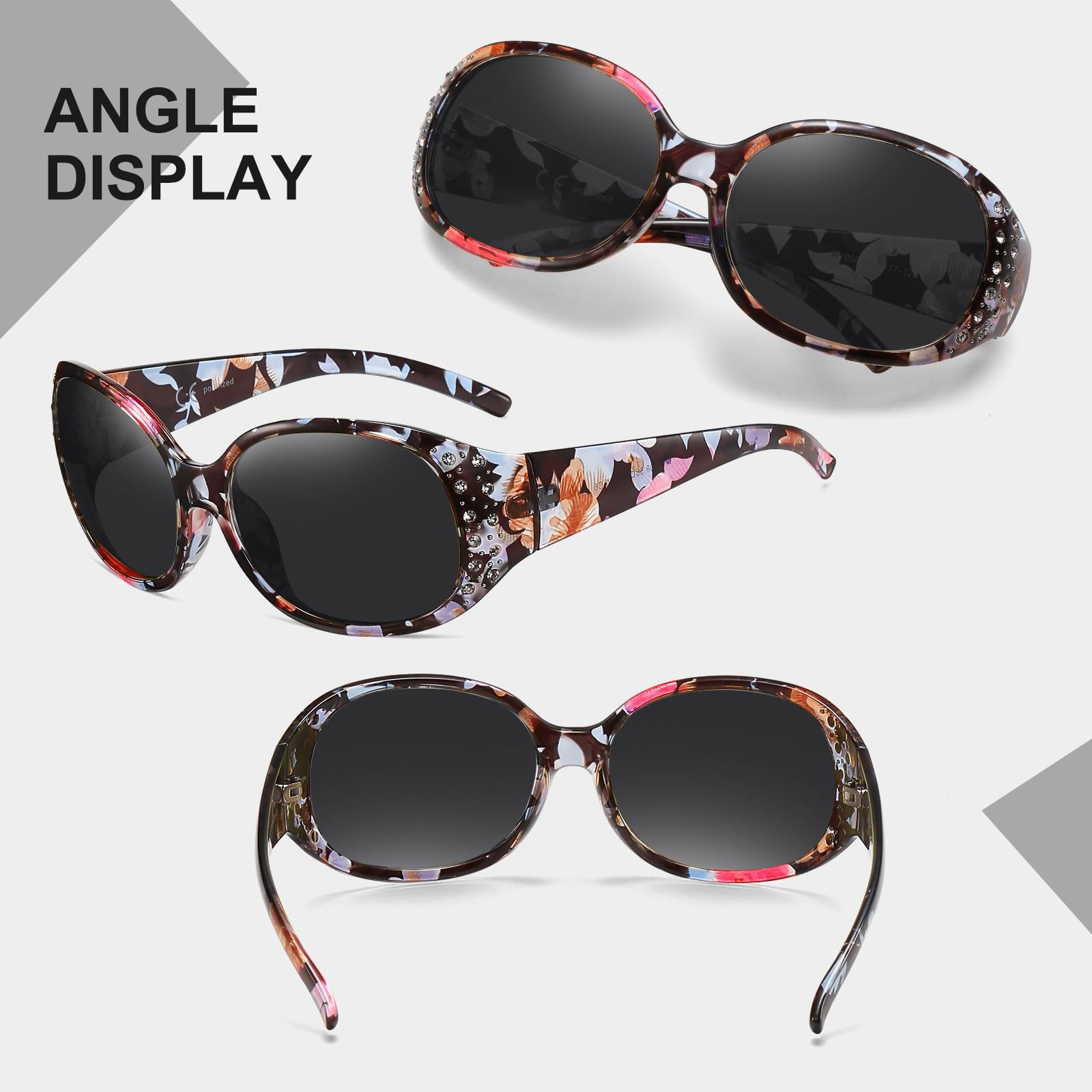 HAOLOTA Rhinestone Surround Sunglasses Women SG0008