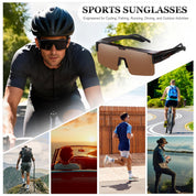 HAOLOTA Cycling Sunglasses Over Glasses Men SG0191