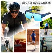 HAOLOTA Cycling Sunglasses Over Glasses Men SG0191