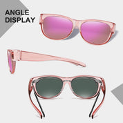 HAOLOTA Cat Eye Sunglasses Over Glasses Women SG0173