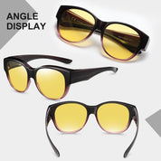 HAOLOTA Night Driving Glasses Over Glasses Women NV0179