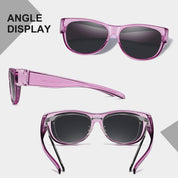 HAOLOTA Cat Eye Sunglasses Over Glasses Women SG0173