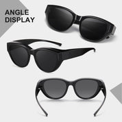 HAOLOTA Small Cat Eye Fit Over Sunglasses Women SG0171