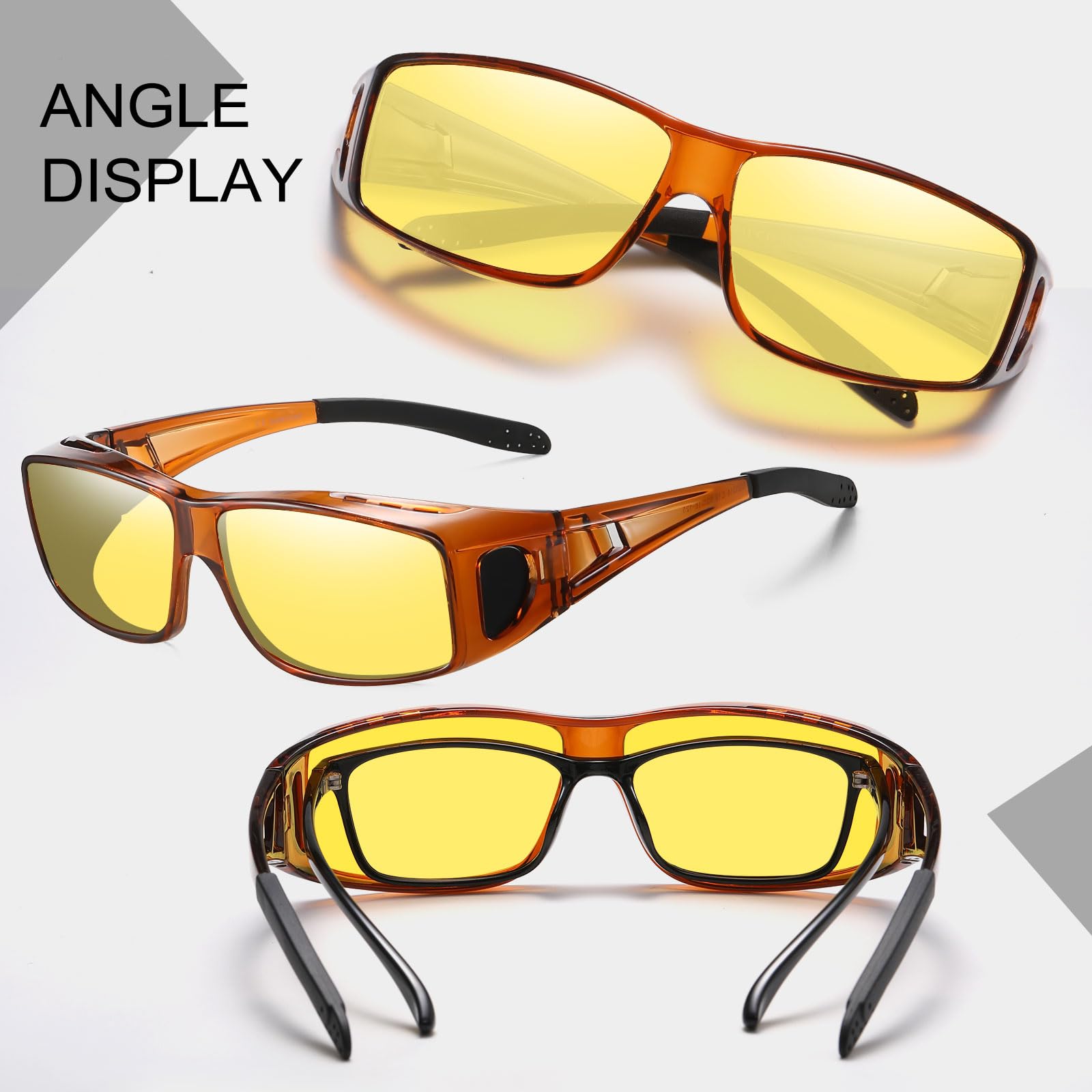 HAOLOTA Night Driving Over Glasses Men Women NV0311