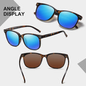 HAOLOTA 2pcs Classic Round Sunglasses Women SG8081-2P