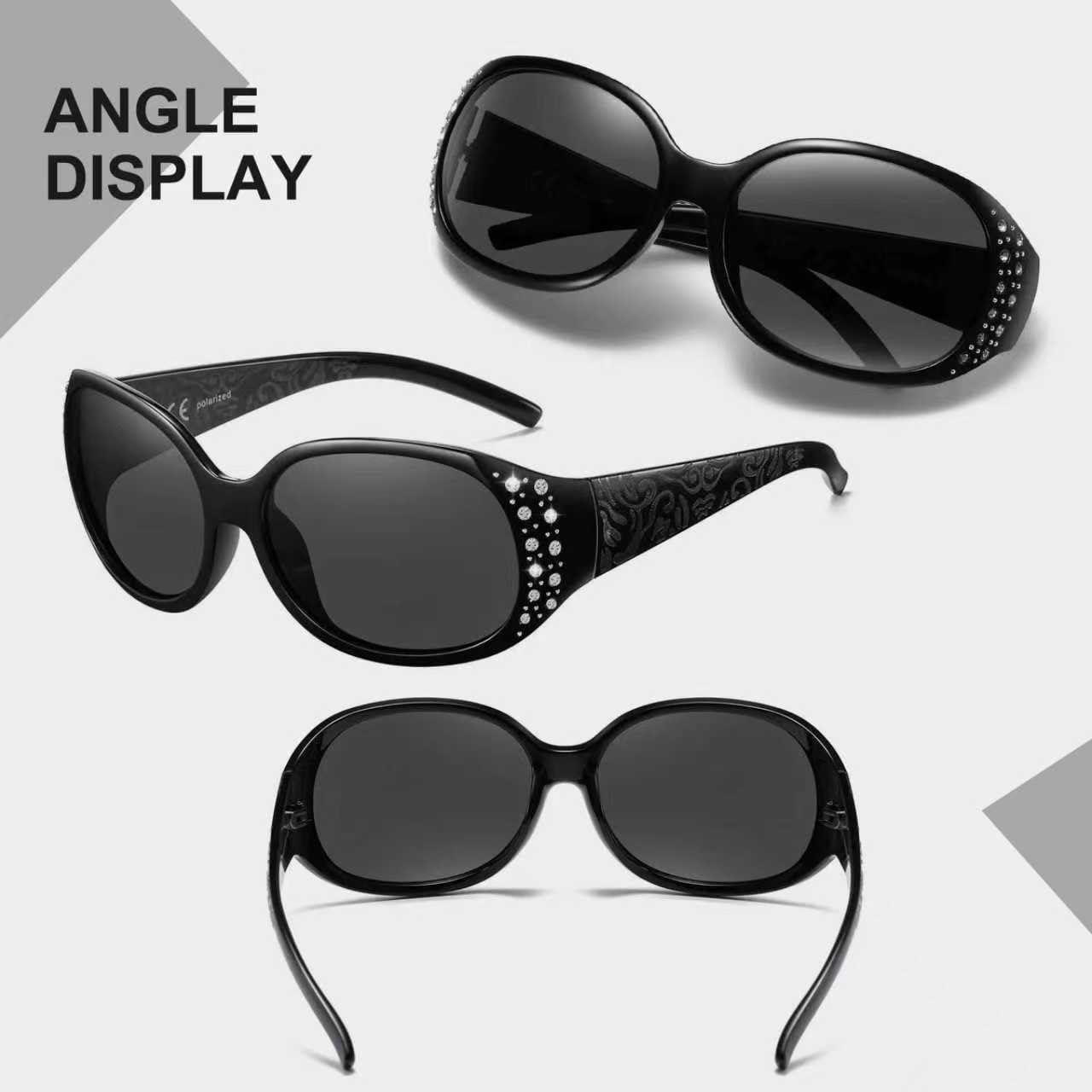 HAOLOTA Rhinestone Surround Sunglasses Women SG0008