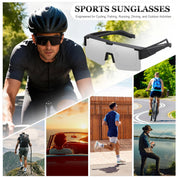 HAOLOTA Cycling Sunglasses Over Glasses Men SG0191
