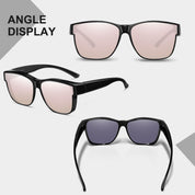 HAOLOTA Square Shades Fit-Over Sunglasses Men SG0174M