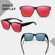 HAOLOTA Square Shades Fit-Over Sunglasses Men SG0174M