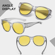 HAOLOTA Night Driving Glasses Over Glasses Women NV0179