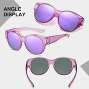HAOLOTA Cat Eye Sunglasses Over Glasses SG0179