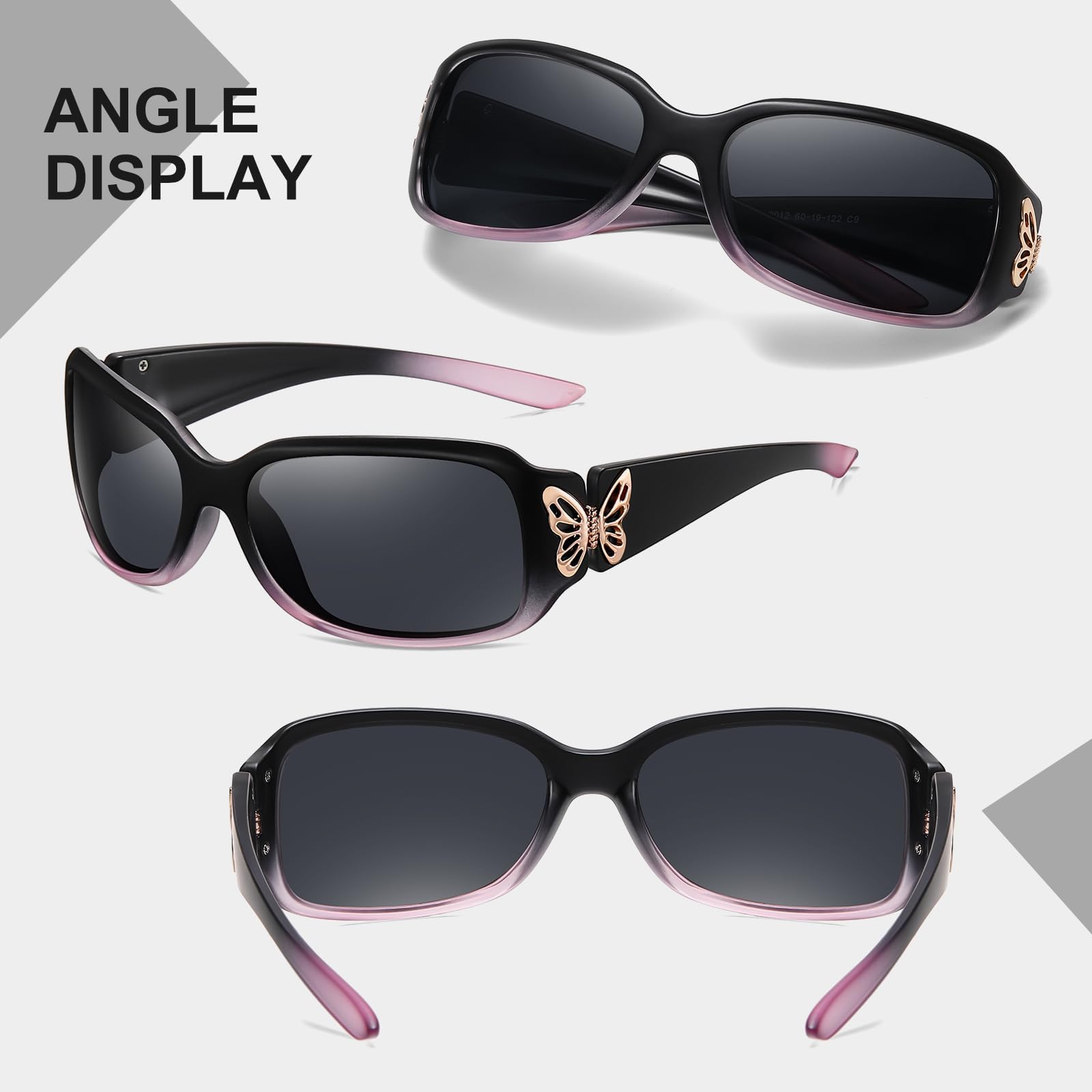 HAOLOTA Butterfly Design Sunglasses Women SG0012