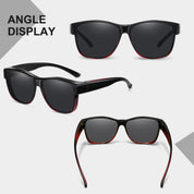 HAOLOTA Square Oversized Over Sunglasses Men SG0174L